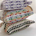 Retro Woven Fabric Tissue Box Cover