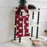 Valentine Heart Hanging Tissue Holder Pouch