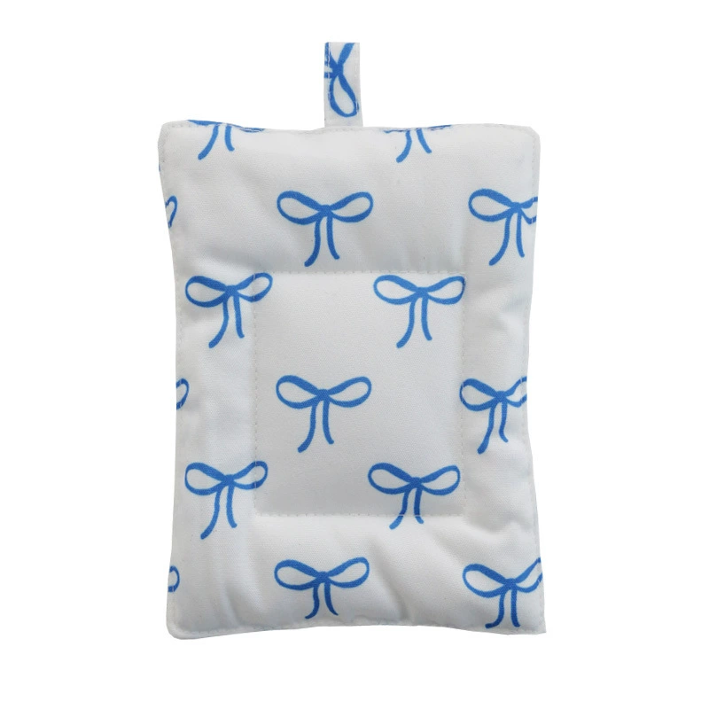 Bow-Embellished Fabric Coaster
